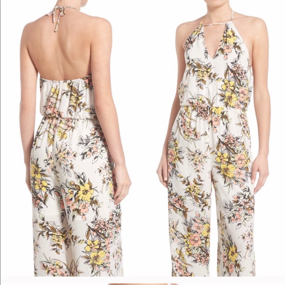 Leith floral jumpsuit